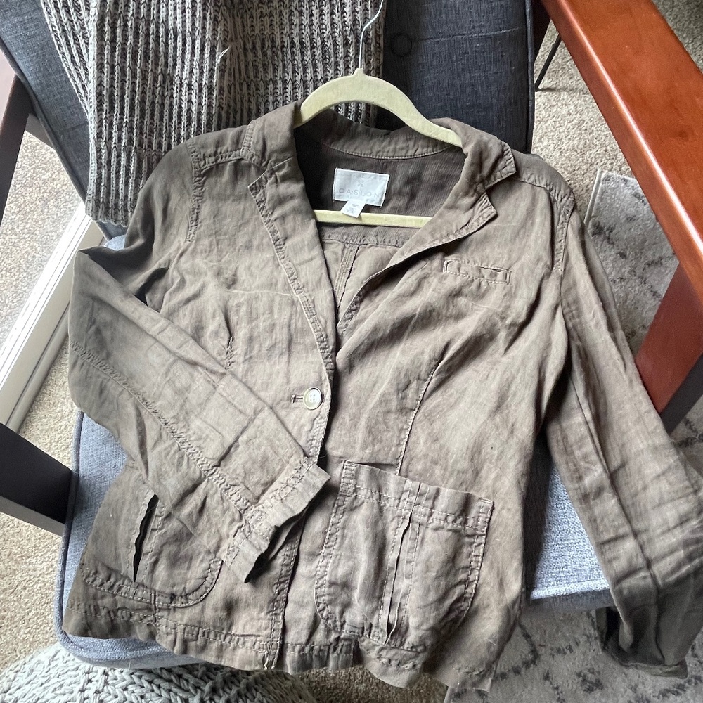 Caslon Linen Blazer